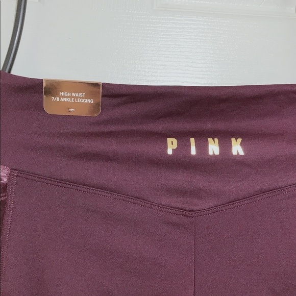 π Victoriaβs Secret PINK COZY Fleece Lined V Legging High Waist - Picture 7 of 9
